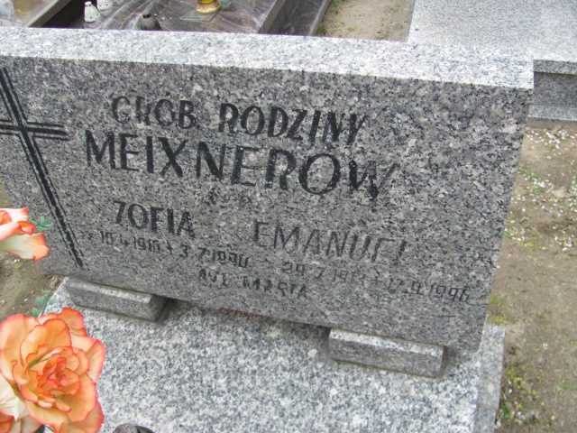 Grób Emanuel Meixner