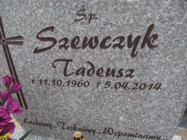 Tadeusz Szewczyk 1960 Gniezno Bierzglinek - Grobonet - Wyszukiwarka osób pochowanych