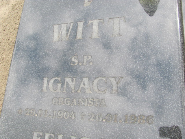 Ignacy Witt 1904 Gniezno Bierzglinek - Grobonet - Wyszukiwarka osób pochowanych