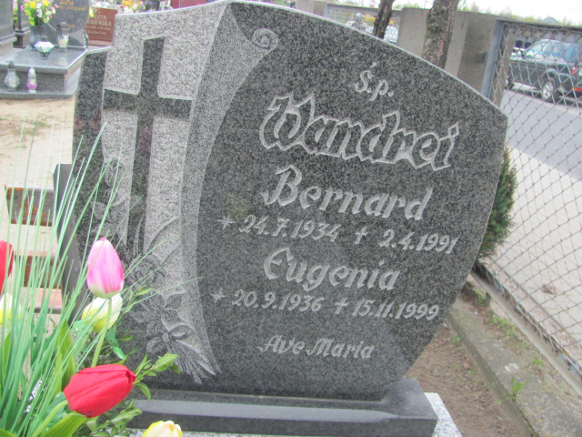 Bernard Wandrei 1934 Gniezno Bierzglinek - Grobonet - Wyszukiwarka osób pochowanych