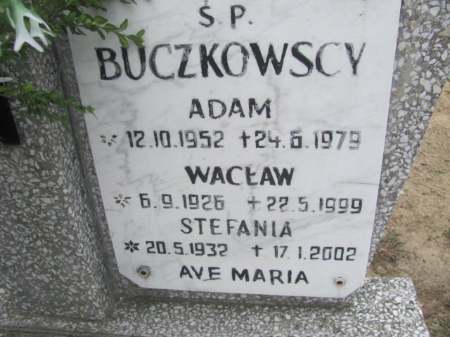 Stefania Buczkowska 1932 Gniezno Bierzglinek - Grobonet - Wyszukiwarka osób pochowanych