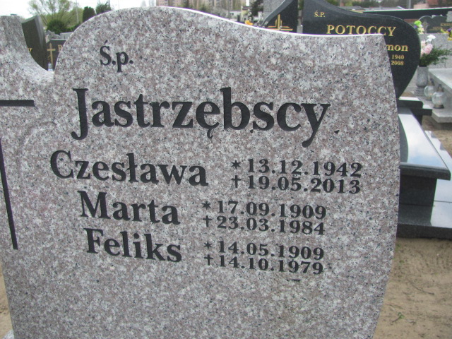 Grób Marta Jastrzębska