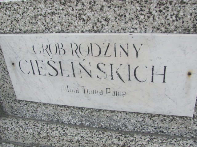 Grób Zygmunt Cieśliński